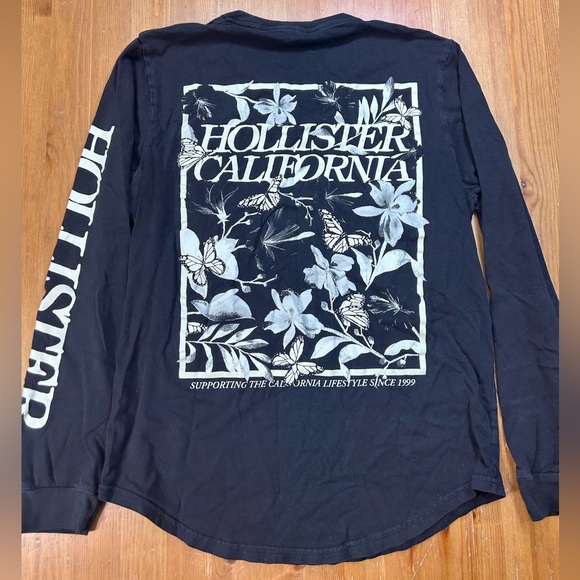 Hollister Navy Long Sleeve Shirt - Picture 5 of 5